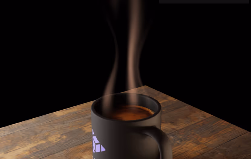 Hot coffee